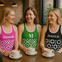 Two Tone Geometric Shape