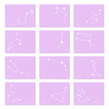 Zodiac Star Sign Post-it Notes