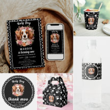 Holy Dog, I'm One!   Dog Girl 1st Birthday Party