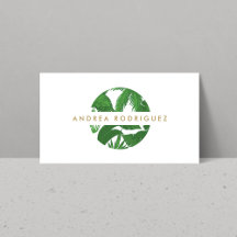 Tropical Business Cards