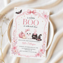 A Little Boo Is Almost Due Baby Shower