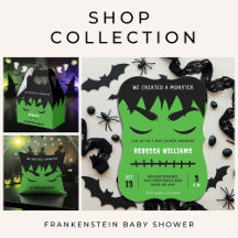 Frankenstein Monster Halloween Baby Shower
