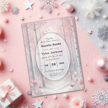 Frosted Petals in a Winter Woodland Wedding