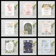 Cute Baby Shower Invitations 