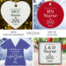 Nurse Christmas Ornaments