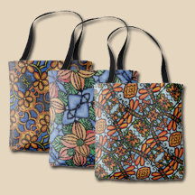 Printed Tote Bags - Michelle Collins Art