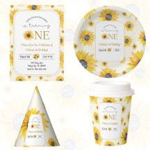 Our Little Sunflower 1st Birthday Celebration