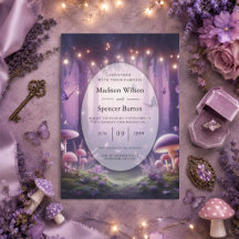 Purple Butterflies and Starlit Skies Wedding Suite
