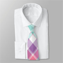 Men's Plaid Neck Ties