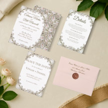 Vintage Rustic Boho Floral Wedding Collection