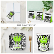 🔥Graffiti Black &Green – Urban Hip‑Hop Styles