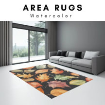 Area Rugs Watercolor