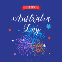 "I Love Australia" Happy Australia Day Holiday