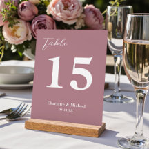 Modern Trendy Wedding Collection | Dusty Rose