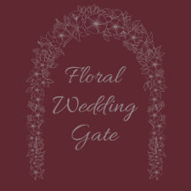 Floral Wedding Gate