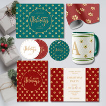 Christmas Holiday   Gold Daisy