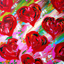 Rosy Hearts