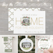 New Home for the Holidays • Christmas Holly