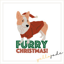 Corgi Christmas Pun