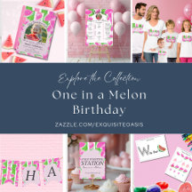 One in a Melon Birthday Collection