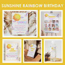 Sunshine Rainbow Birthday