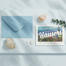 Dusty Blue Coastal Wedding Stationery Collection