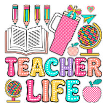 Retro Groovy Teacher Life Tumbler Globe
