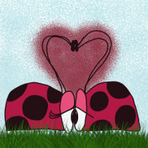 Cute Ladybug Couple Collection
