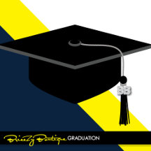 Navy & Yellow Graduation