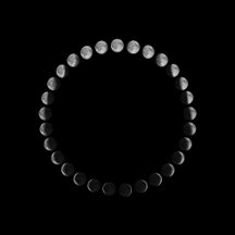 Phases of Moon, Moon Phase, Lunar cycle, moon, sky