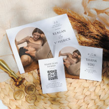 Elegant Boho Arch Modern Minimalist Wedding