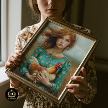 🐔 Rustic Elegant Chicken Decoupage Tissue Paper 