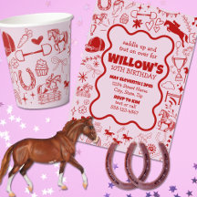 Pink Pony Club Girl Birthday Party