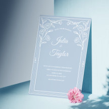 “Blue Serenity Invitation Suite”