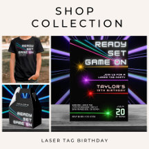 Laser Tag Birthday Party
