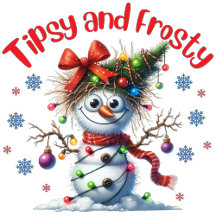 Tipsy and Frosty Silly Snowman