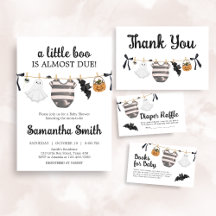 A Little Boo Is Almost Due Baby Shower   BS37