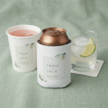 Soft Pink Floral Botanical Wedding Collection