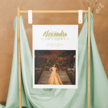 Elegant Pastel Quinceanera with Photo
