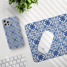Blue Azulejo Portuguese Tiles Style 13 Collection