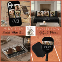 Mom Established Elegant 3 Photo Gifts for Mom