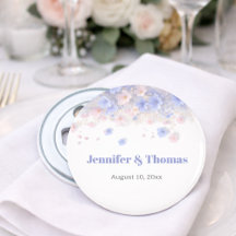 Wedding Bottle Opener Favor Elegant Keepsake Guest