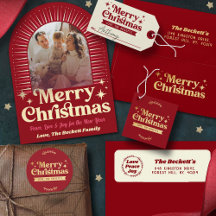 Retro Groovy Merry Christmas Holiday Collection