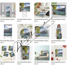 Gifts with the Limmat River, Zurich design