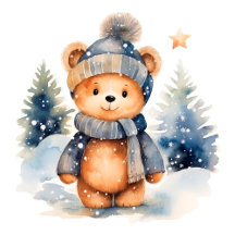 CHRISTMAS TEDDY BEAR