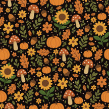 Hand Drawn Rustic Fall Pattern