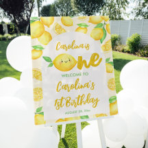 Lemon Birthday Party