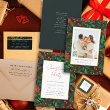 Winter Foliage Greenery Merry Christmas