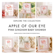 The Apple of Our Eye Baby Shower