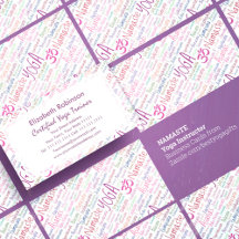 Yoga Business Cards